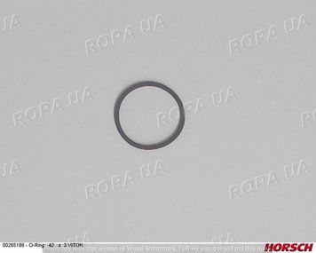 Кільце ущільнююче 42 x 3 VITON HORSCH 00265186 00265186 фото